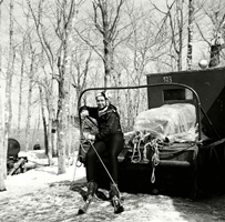 Skiers in 1964